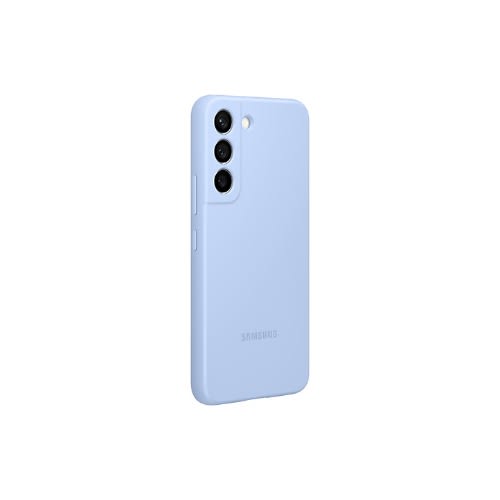 Silicone Back Case For Samsung Galaxy S22 Blue