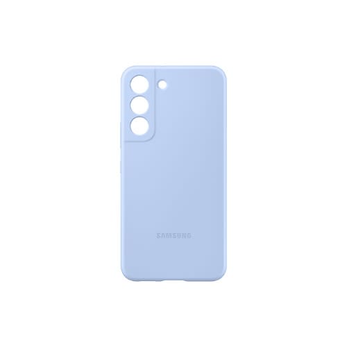 Silicone Back Case For Samsung Galaxy S22 Blue