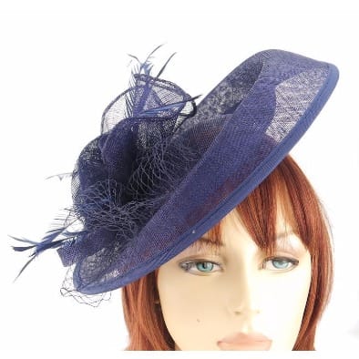 Inspired Edge Headpiece - Navy Blue