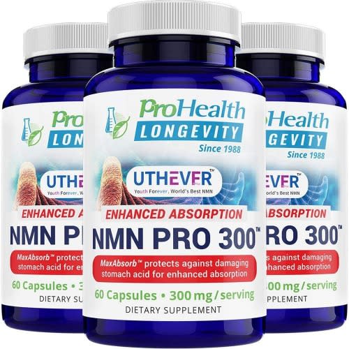 Nmn Pro 300mg X 60 Capsules Nicotinamide Mononucleotide