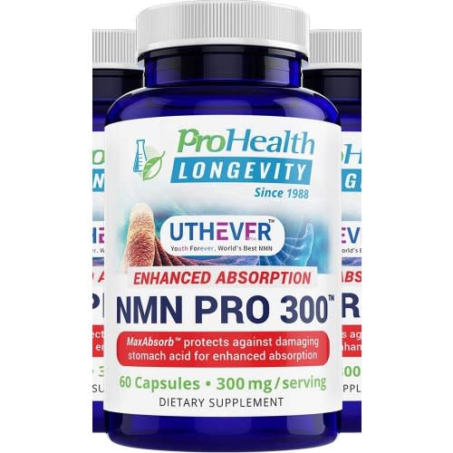 Nmn Pro 300mg X 60 Capsules Nicotinamide Mononucleotide