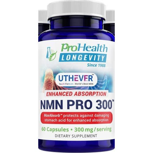 Nmn Pro 300mg X 60 Capsules Nicotinamide Mononucleotide