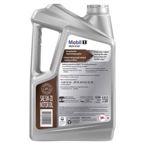1 Truck & Suv Advanced Full Synthetic 5w-20 Motor Oil -4.73l
