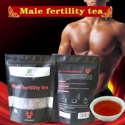 Male Fertility And Vitality Tea/ Sperm Booster - 15X10pcs
