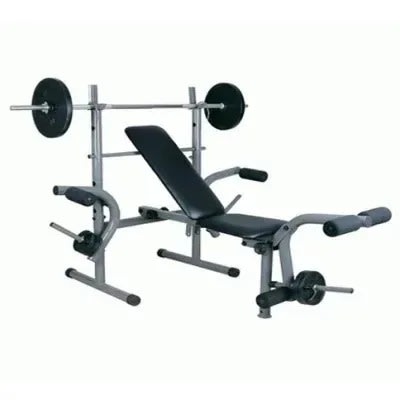 Weight Lifting Bench With 50kg Weight & Bar