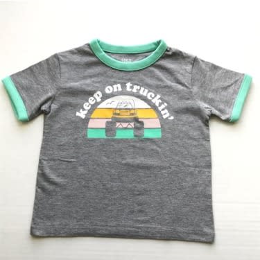 Baby Boy & Toddler Keep On Trucking Short Sleeve T-Shirt