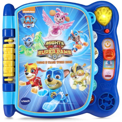 Paw Patrol Mighty Pups Touch And Teach Word Book
