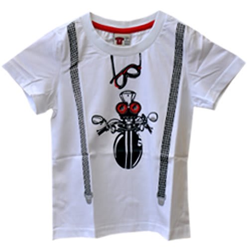 White JJL Boys T-shirt
