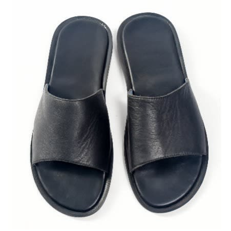 Men's Cover Black Palm Slippers