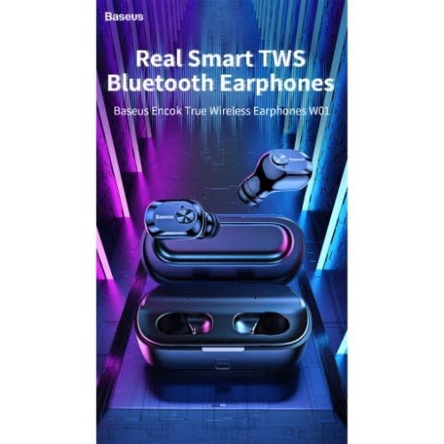 Baseus Superior Deep Sound W01 Waterproof Wireless Earbud With Charging Case
