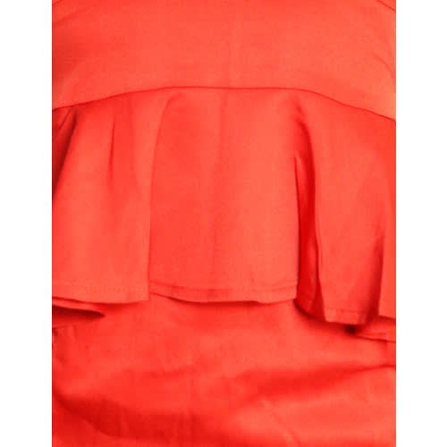 Structured Overlay Dress - Rust Pink