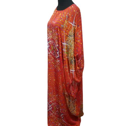 Chiffon Cowl Kaftan / Bou Bou