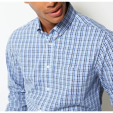 Men's Cotton Shirt - Light Blue