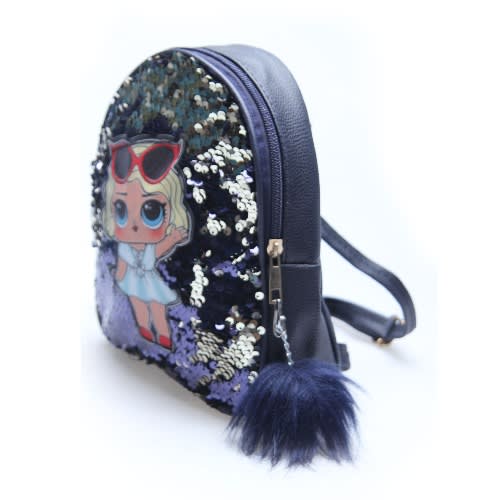 Girls' Mini Back Pack - Dark Blue
