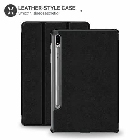 Leather Case With S Pen Holder For Samsung Galaxy Tab S8