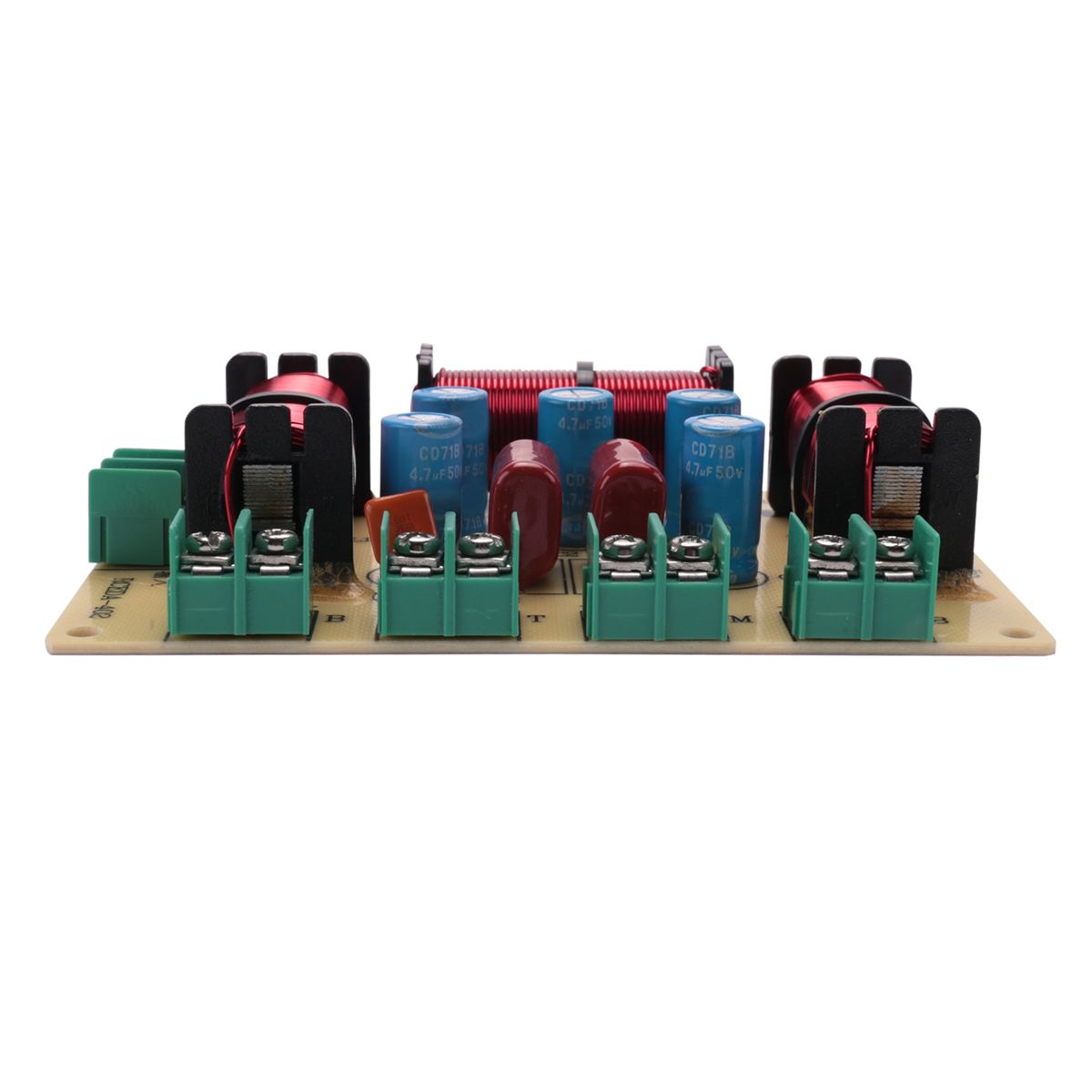 120W 4 Way Crossover Audio Speaker Crossover Dual Bass + Mid