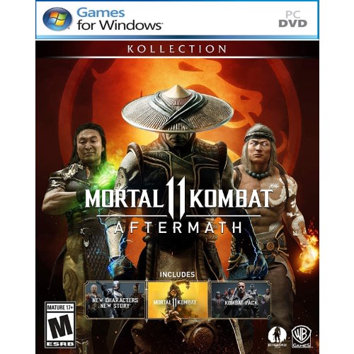 Mortal Kombat 11: Ultimate Edition PC Game DVD Disks + Free Gift