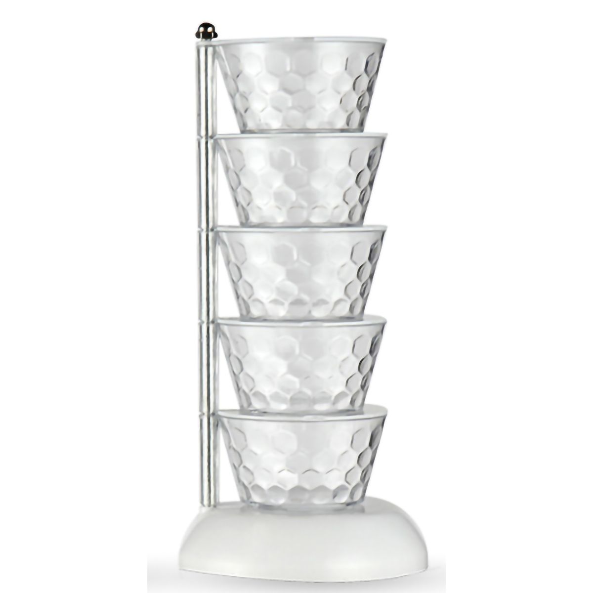 Seasoning Storage Box Plastic Multi Layers 360° Rotating