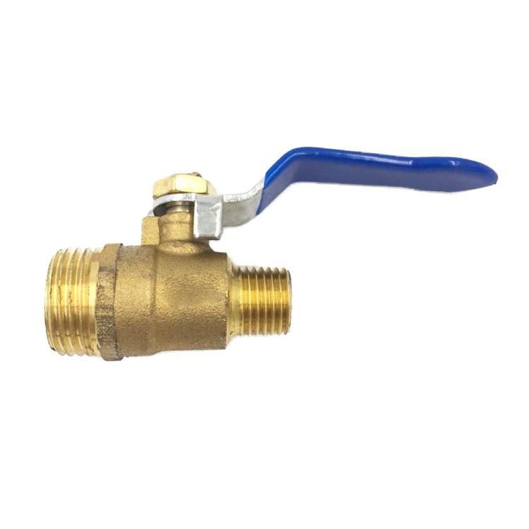 Copper Ball Valve 4 Points Outer Teeth Turn 2 Points Outer Teeth Ball Valve Tap Water Switch Double Outer Wire Thread Copper Ball Valve Reducing Valve