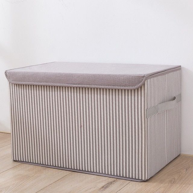 3 Sizes Non-Woven Fabric Folding Storage Box