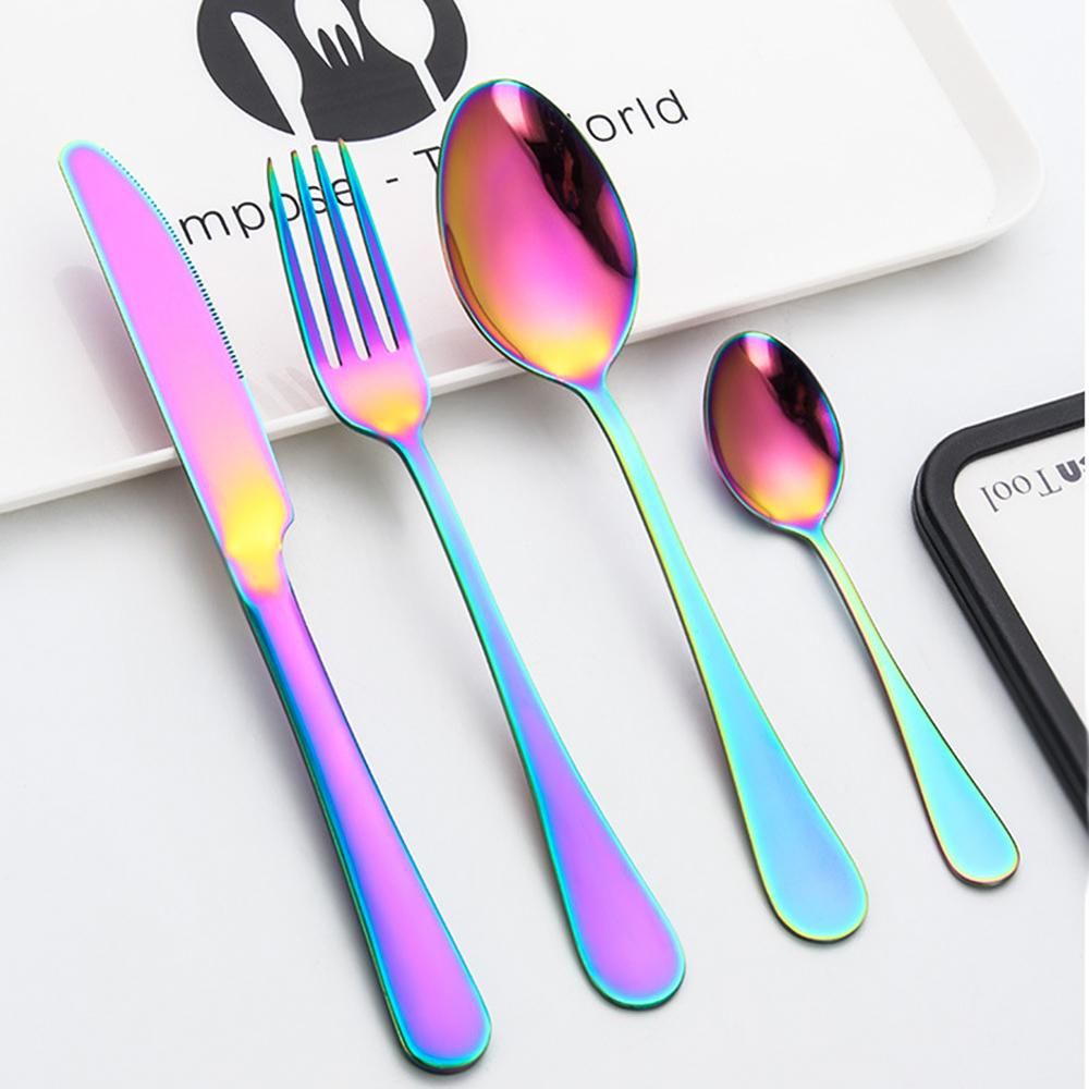 24-Piece Flatware Set Stainless Steel Tableware Cutlery Set Service for 6 with High-grade Storage Case for Home Kitchen Restaurant Hotel