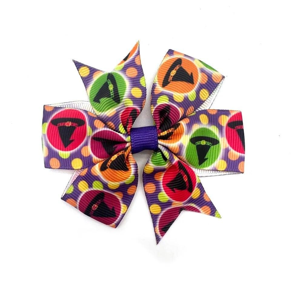 50PCS Removable Bows Collar for Dogs Halloween Small Dog Cat Bowties Collar Accessories for Dog Pet Grooming Accessories