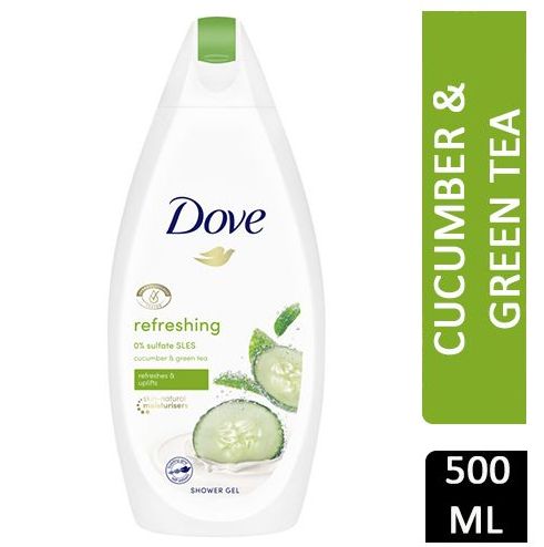 Refreshing Body Wash Cucumber Green Tea, 500ml