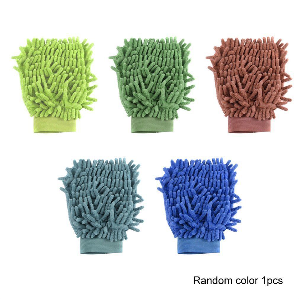 Super Mitt Microfiber Household Car Wash Washing Cleaning Glove Anti Scratch