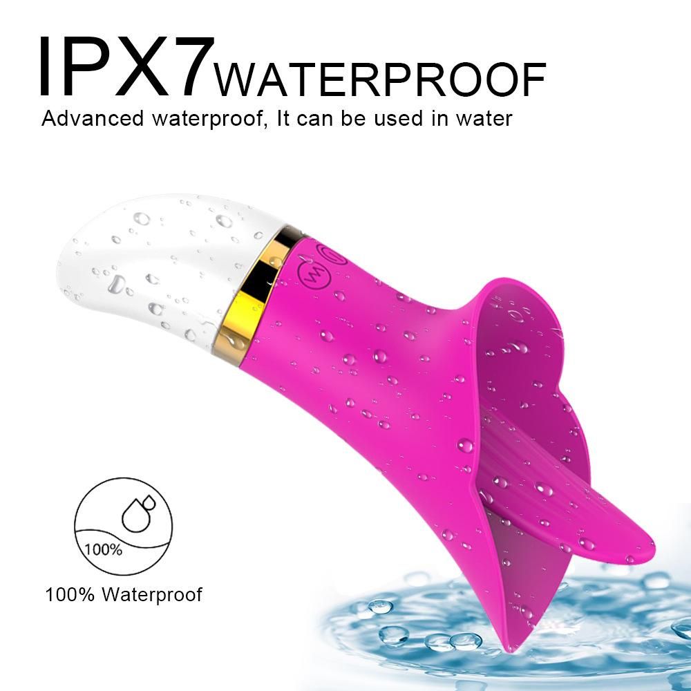 12-frequency tongue vibrator silicone honey tongue and mouth love vibrating massager female masturbation tongue licking to stimulate the clitoris Purple battery