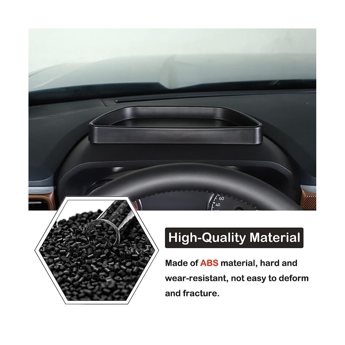Car Dashboard Storage Box for Ford Maverick 2022 2023 Center Console Dash Tray Storage Box Holder Organizer Accessories