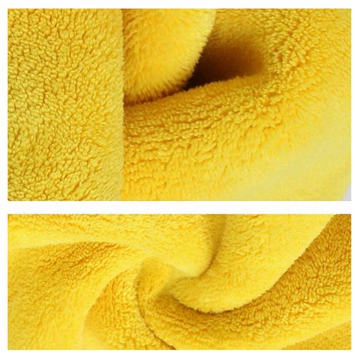 Microfiber Car Exterior And Interior Cleaning Towel-5Pcs