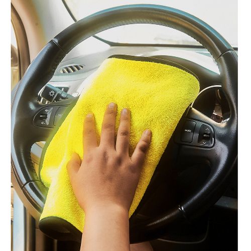 Microfiber Car Exterior And Interior Cleaning Towel-5Pcs