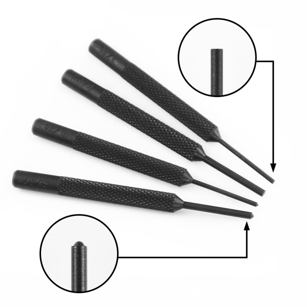 15 Pieces Punch Set Solid Hammer Steel, Brass, Plastics
