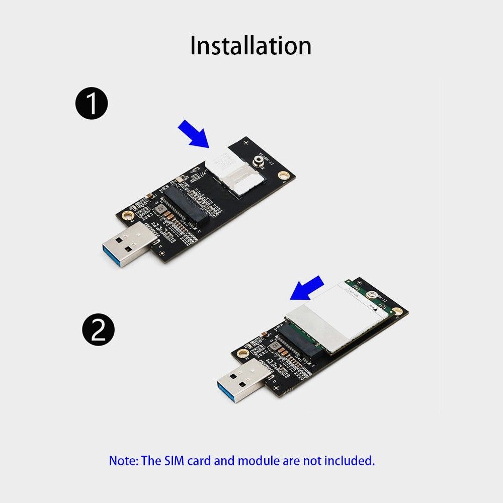 NGFF M.2 Key B To USB 3.0 Adapter Converter Card Board