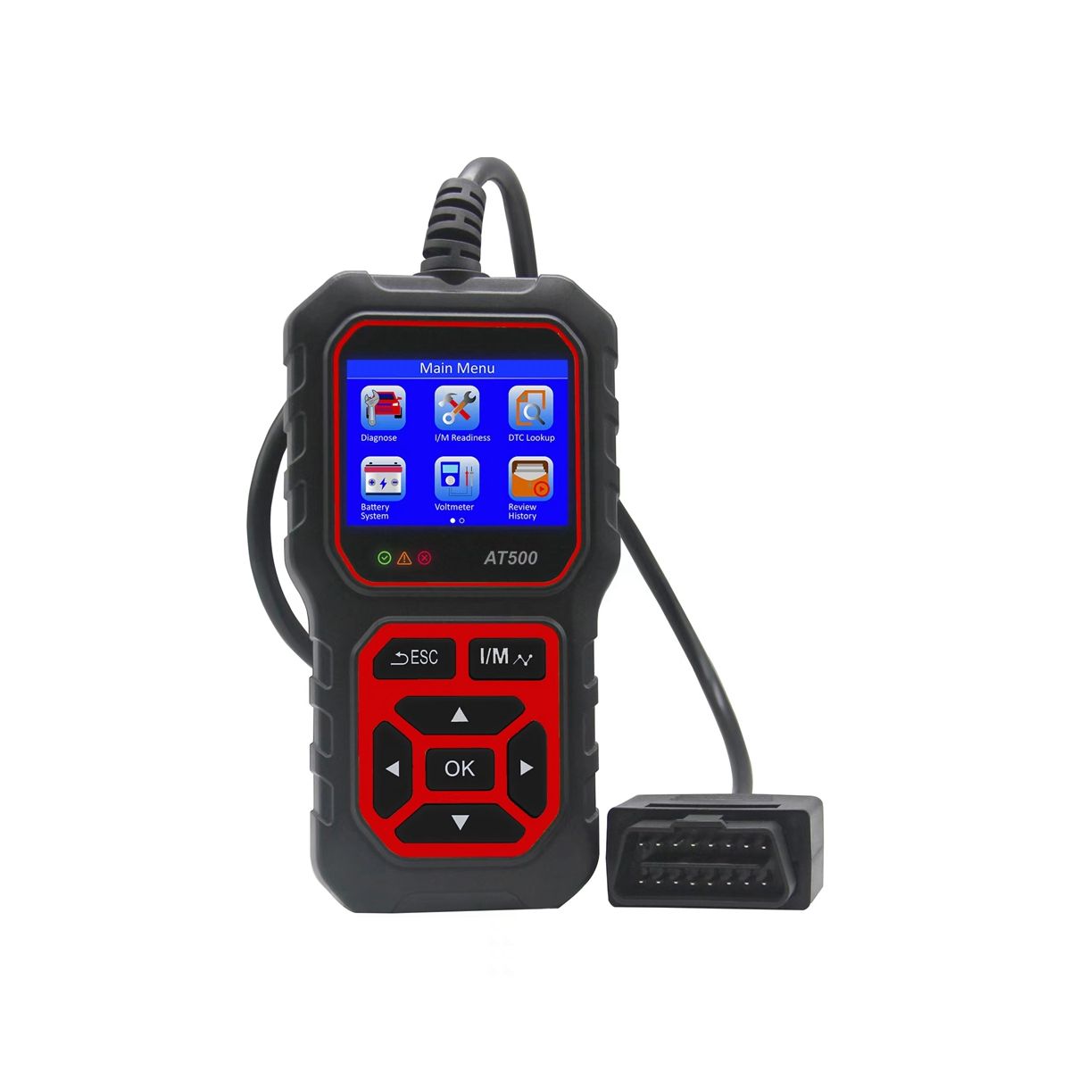 OBD2 Scanner, AT500 OBD2 Scanner Diagnostic Tool Car Engine Fault Code Reader & Erase Check Engine Light Car Scan Tools