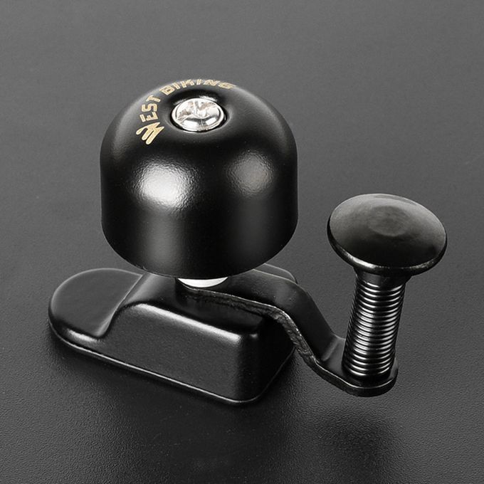Bycicle Ring Bell Metal Mountain Bike Sound Loud Horn Fits Most Black