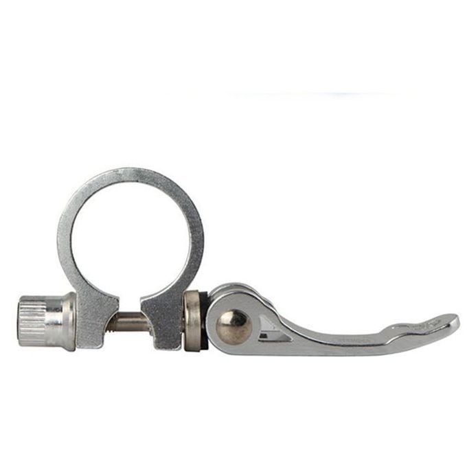 Mountain Bike  Lip Bi Y Le Shelf Seat Tube    Aluminum Seat Pipe   -Silver-25.4