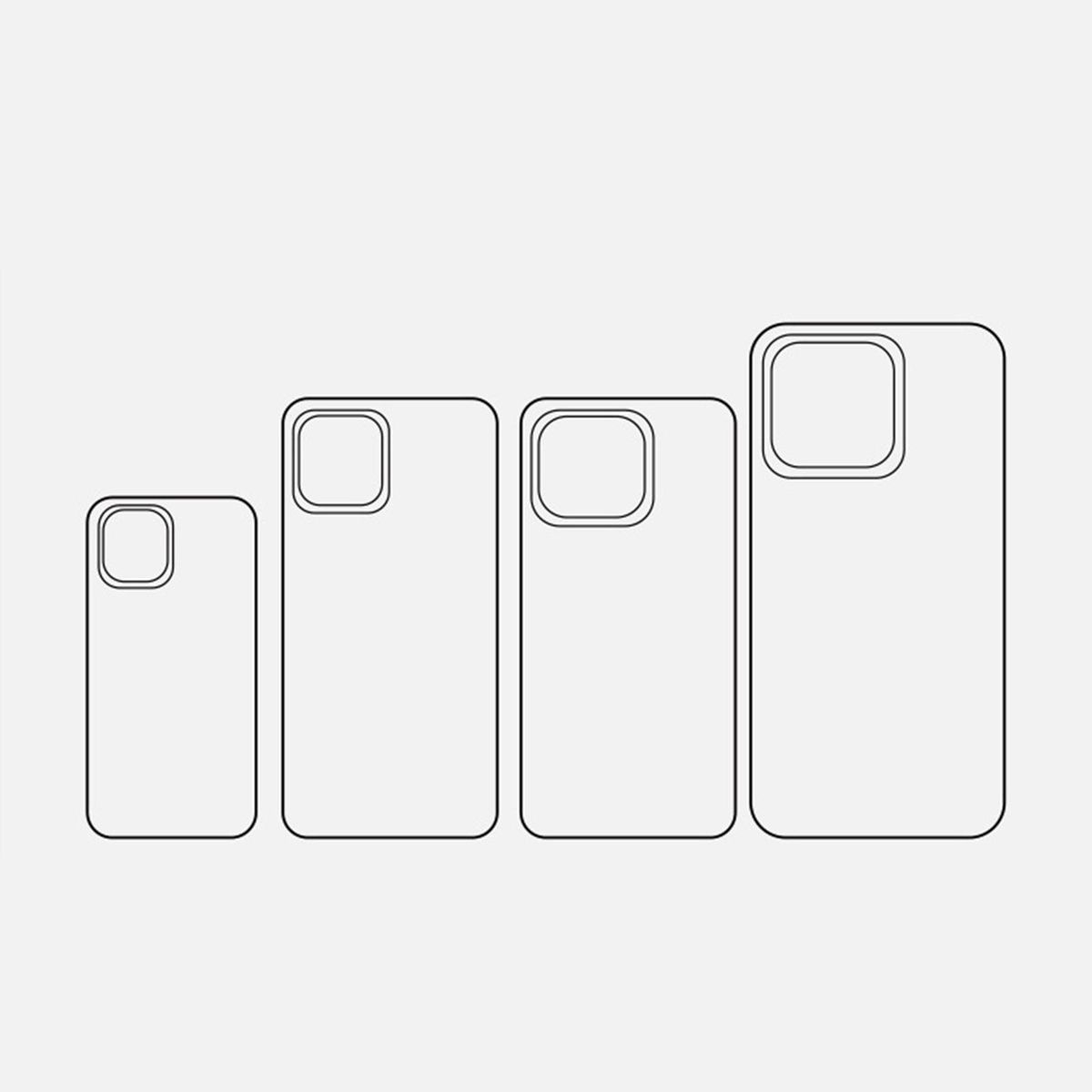 Mobile Phone Case Anti-Fall Scratch Resistant Clear Shockproof Blue 13
