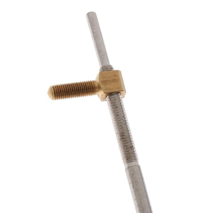 Finest Metal DIY Bow Frog Mount Screw For French Upright Double Bass