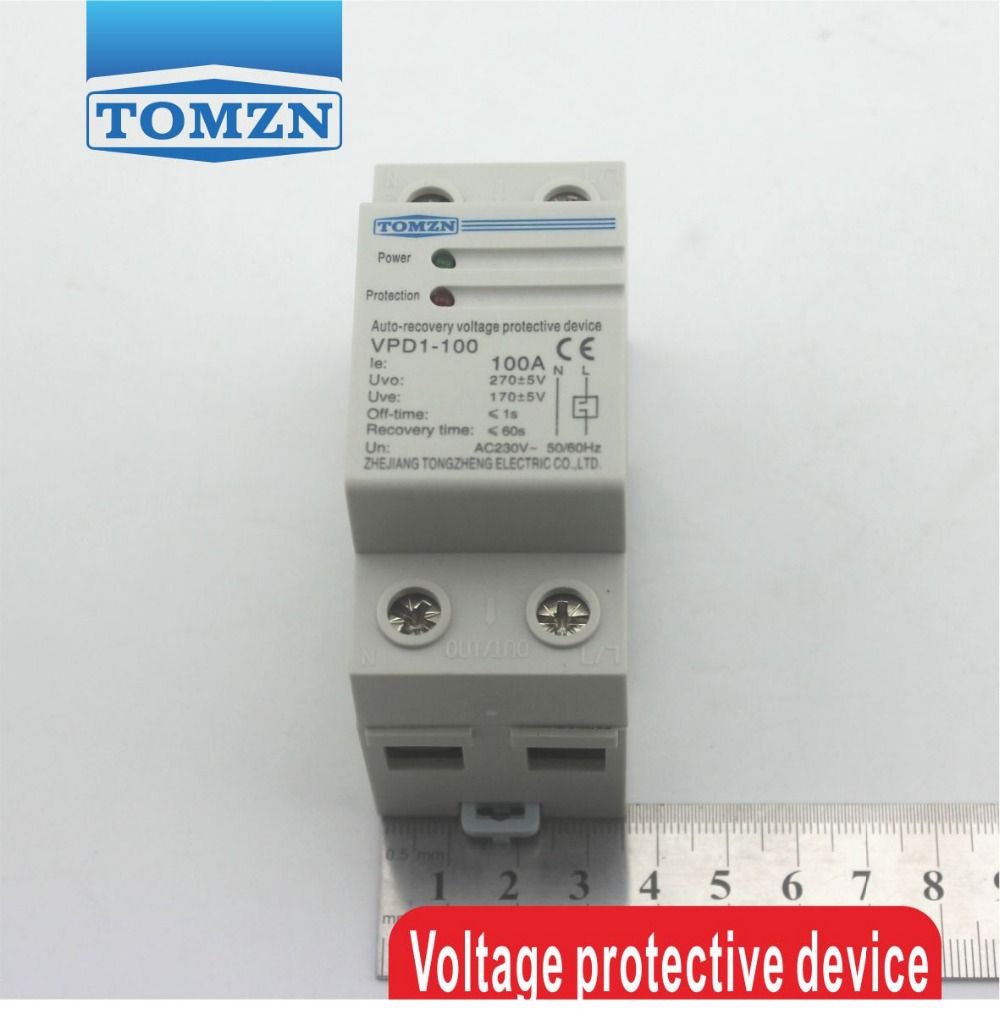 Automatic 230V Recovery Din 100A Rail Reconnect Over