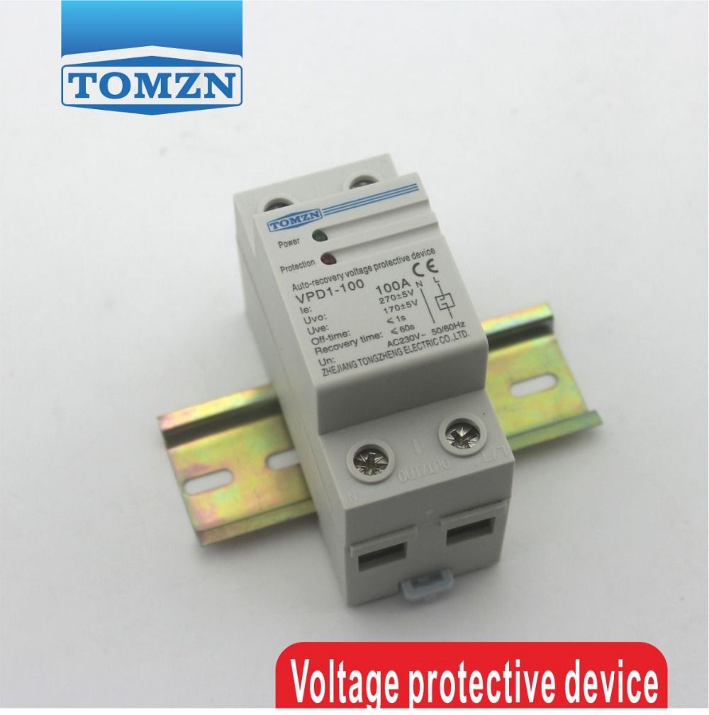 Automatic 230V Recovery Din 100A Rail Reconnect Over