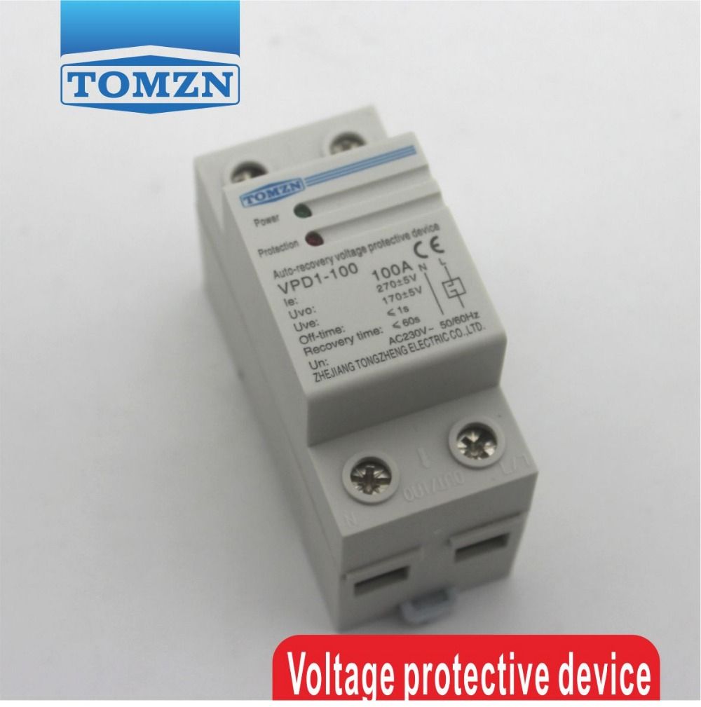 Automatic 230V Recovery Din 100A Rail Reconnect Over