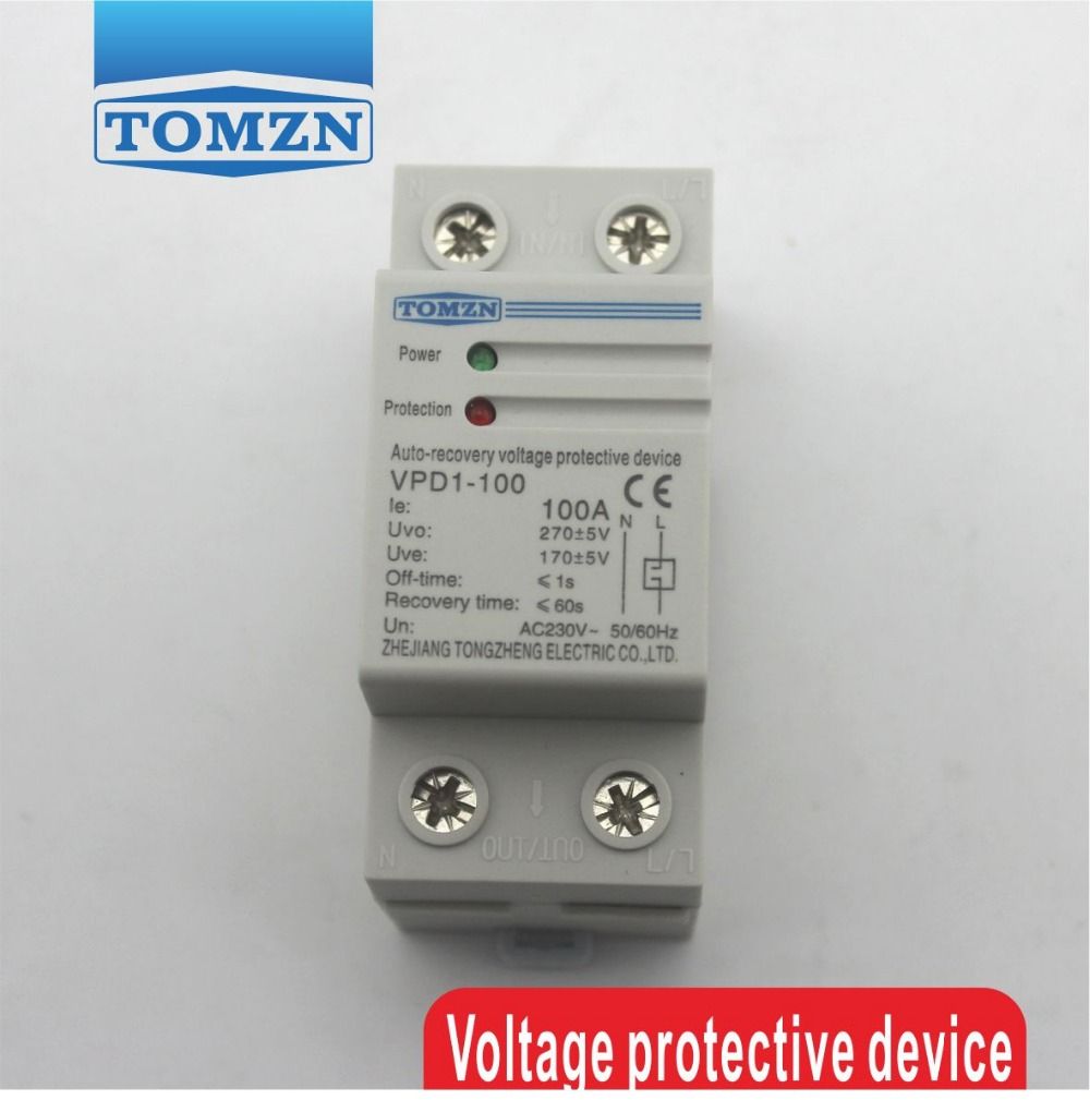 Automatic 230V Recovery Din 100A Rail Reconnect Over