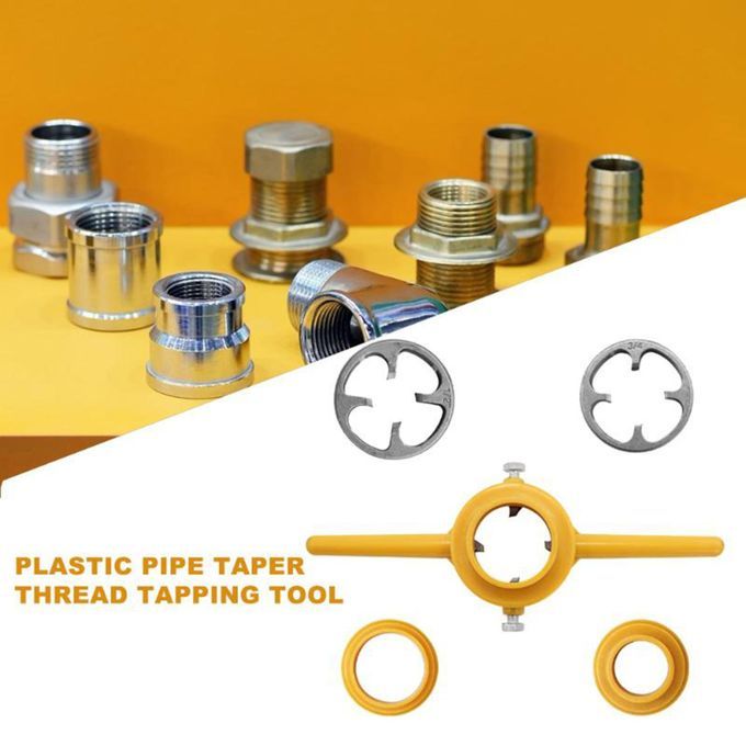 PVC Thread Maker Tools Kit NPT Die Set Tap And Die Set For Household