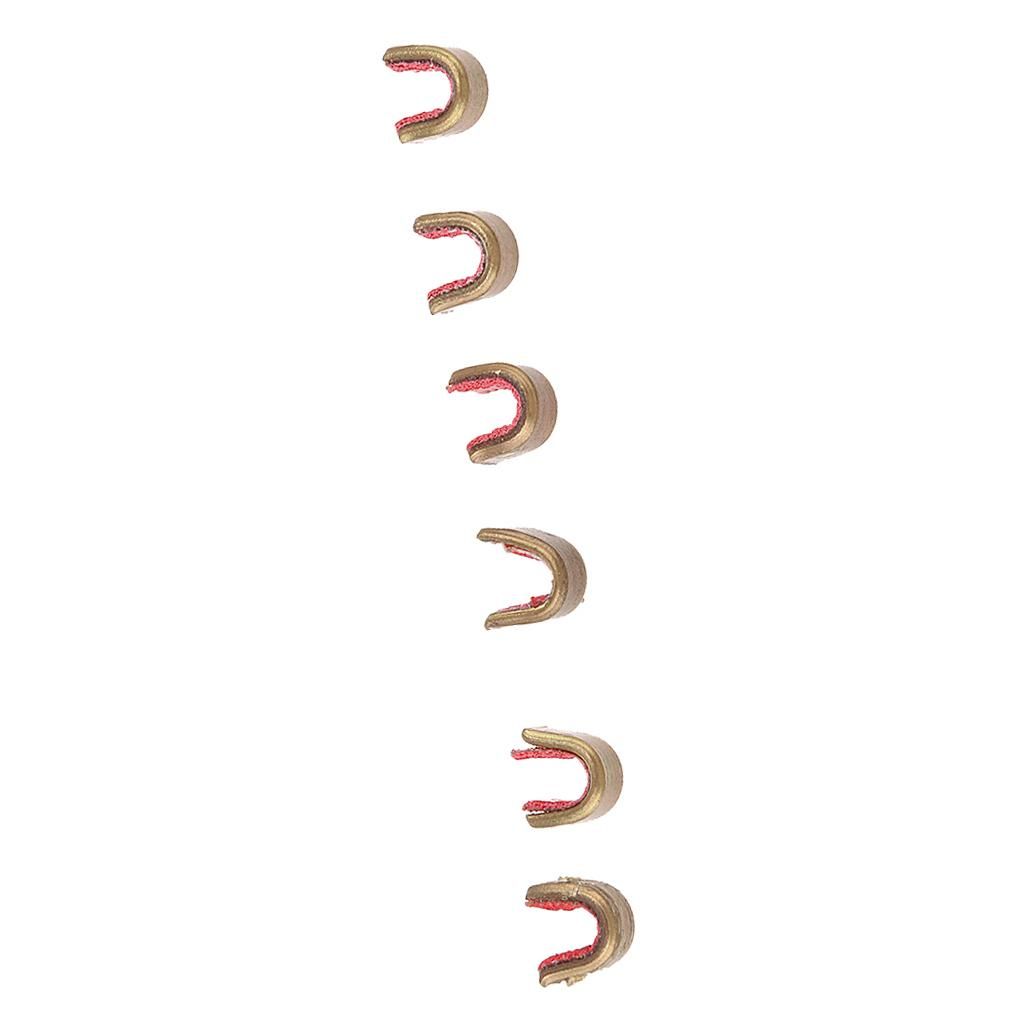 8x Sturdy 6 Pieces Bowstring  Sets Nocking Points