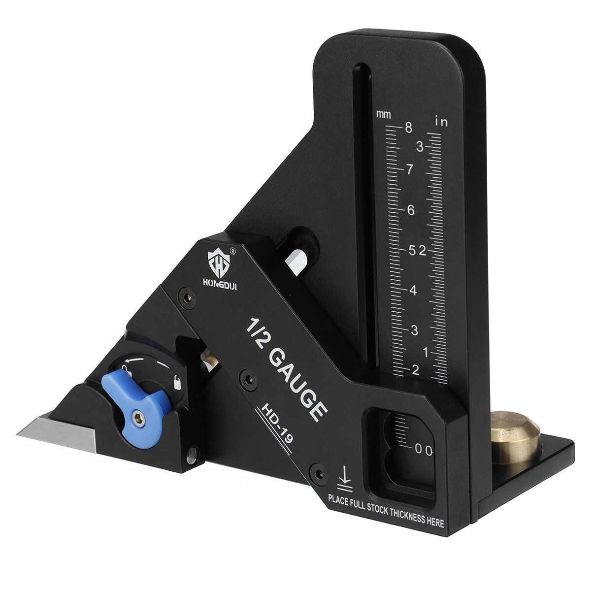 HONGDUI Woodworking Easy 1/2 Gauge 1/2 Finder Marking