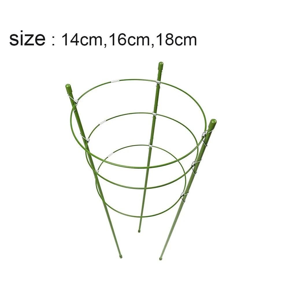 Hot Sale Climbing Plants Support, Garden Trellis Flowers Tomato Cages Stand Set Of 3 Pack