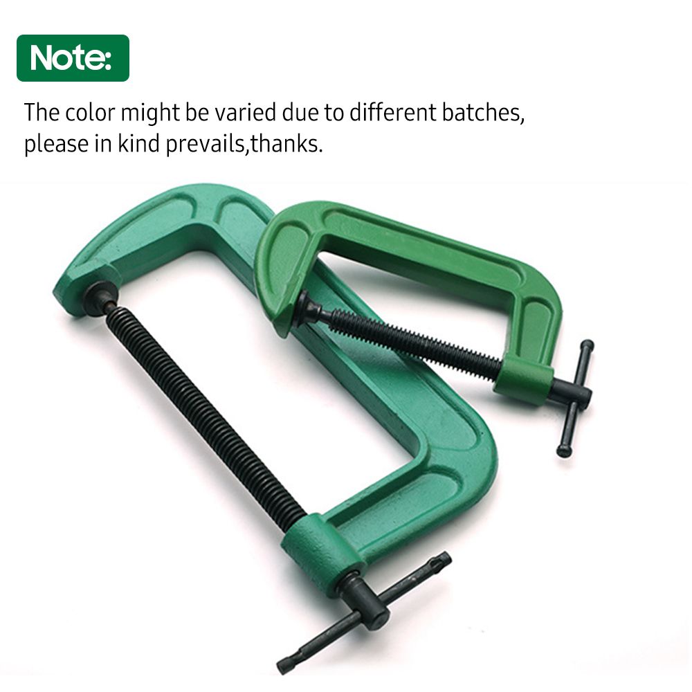 5-inch G Clamp C-Clamp Heavy Duty Cast Steel Fixation Clamp