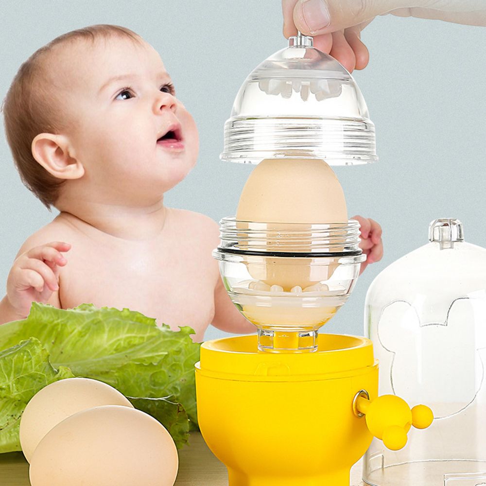 E Scrambler Shaker Whisk Hand Powered Golden Creative Eg G Maker Mixer Cooking Utensil Accessoires Kitchen Tools JU0261