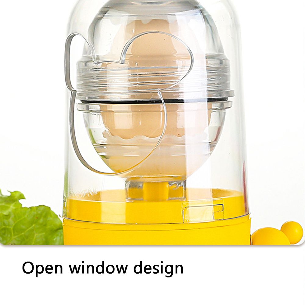 E Scrambler Shaker Whisk Hand Powered Golden Creative Eg G Maker Mixer Cooking Utensil Accessoires Kitchen Tools JU0261